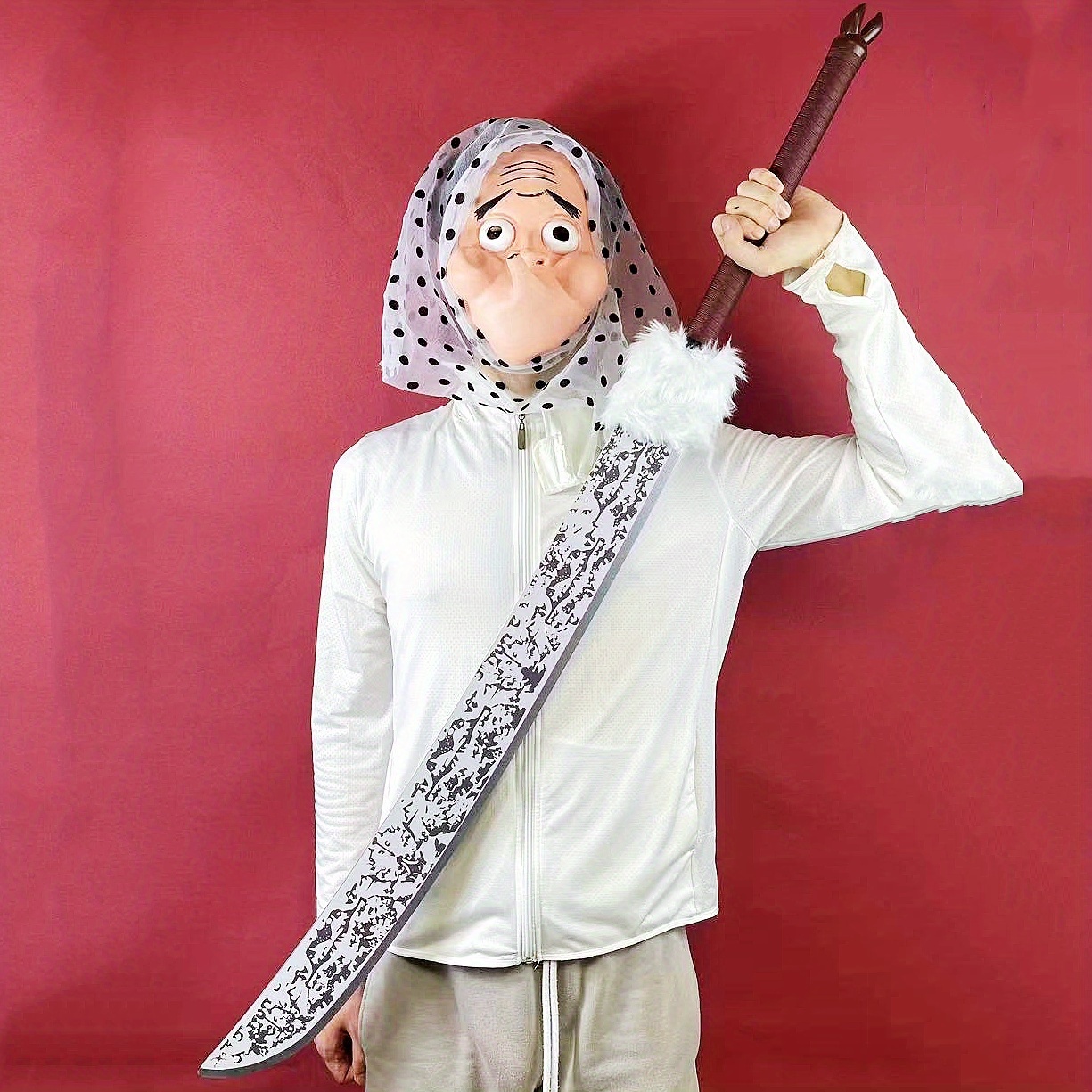 Cosplay Prop Dagger - 50인치 후시구로 도지 카타나 대형 검