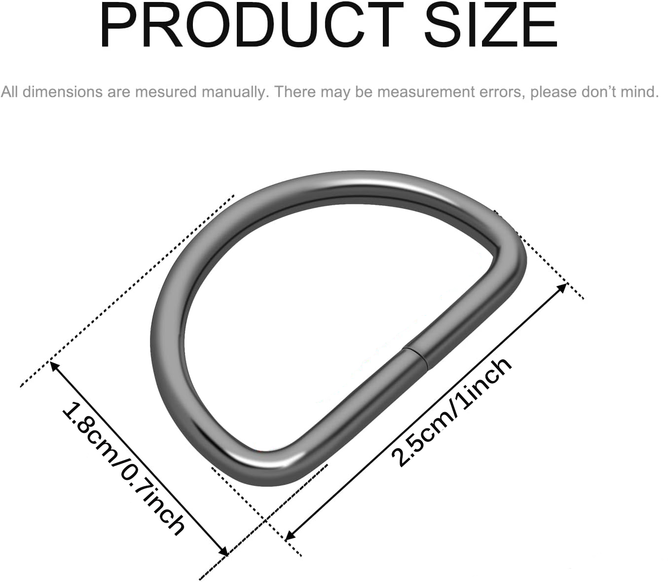 30/60/100Pcs 지갑 가방, 공예품, 칼라 제작 - D Ring Strap 리뷰 및 가격